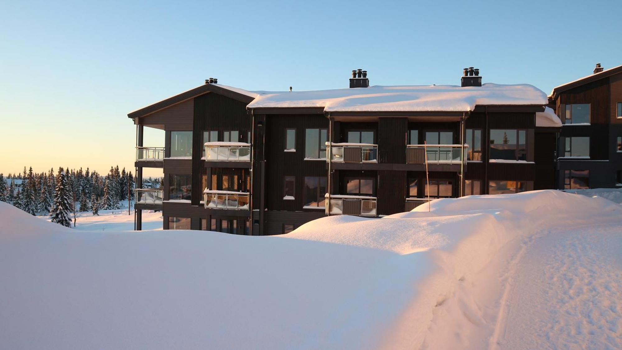 Beautiful Penthouse With Panoramic View At Sjusjoen Apartment Exterior photo